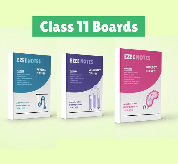 Class 11 Ezee Notes