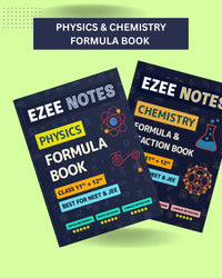 Physics + Chemistry Formula Book – For NEET and JEE