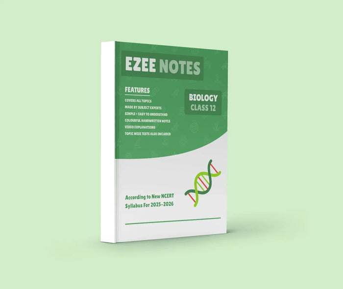Biology Ezee Notes – Class 11 and 12