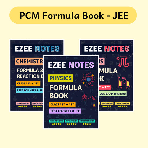 Physics + Chemistry + Maths Formula Book – For JEE