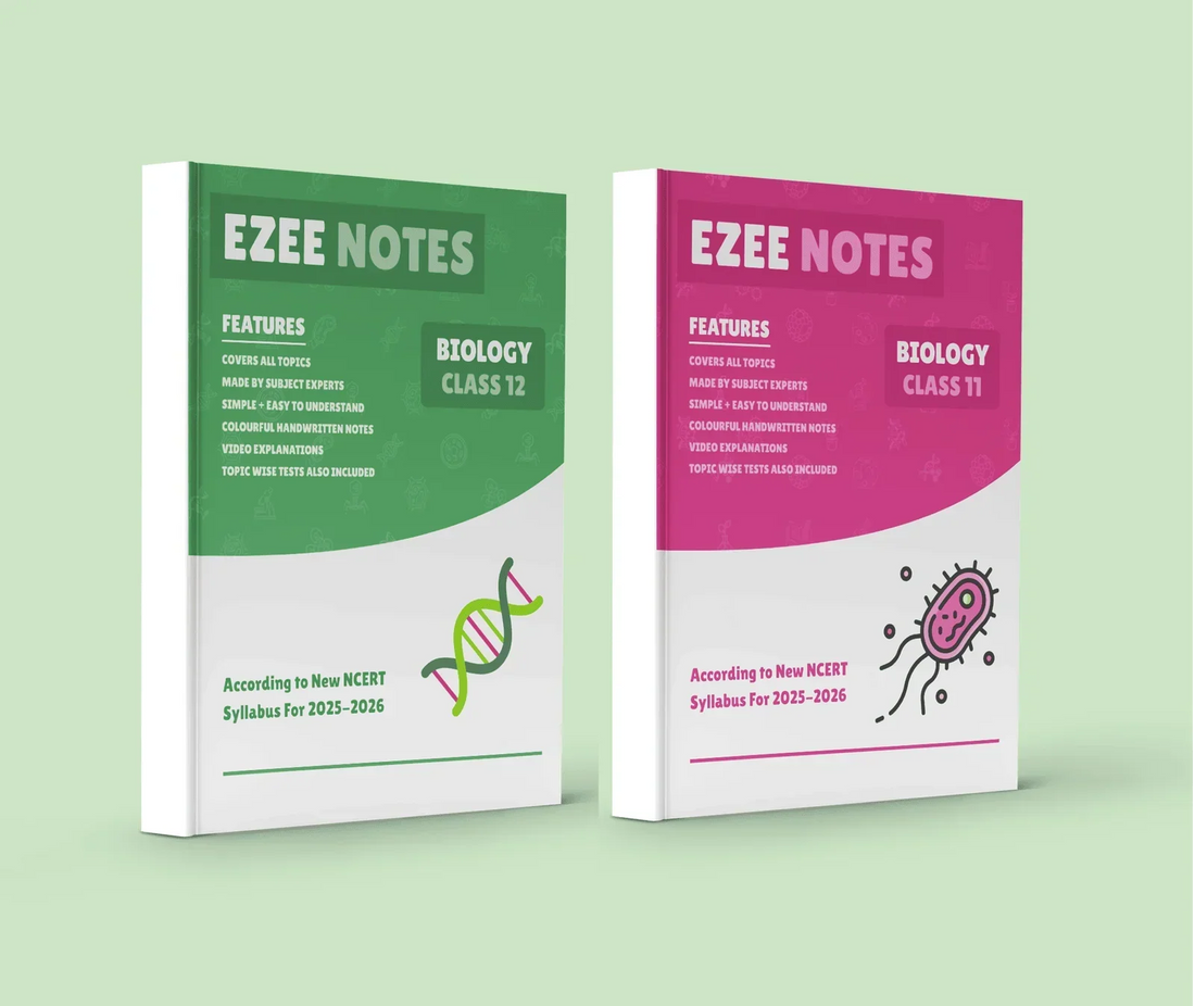 Biology Ezee Notes – Class 11 and 12