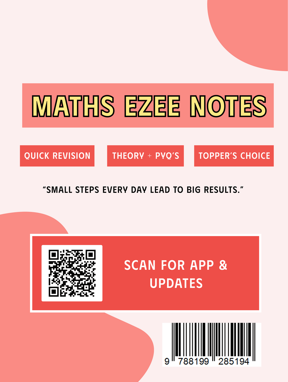 Ezee Notes Class 10 Maths CBSE