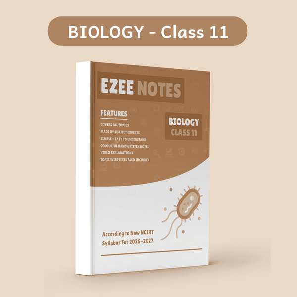 Biology Ezee Notes – Class 11