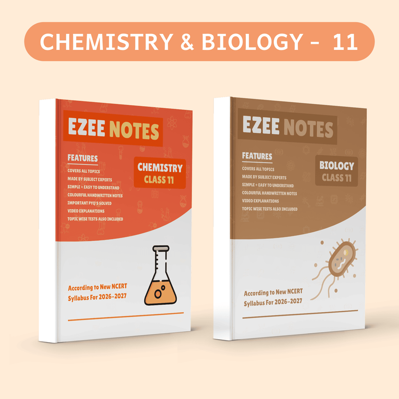 Chemistry Ezee Notes – Class 11 and 12