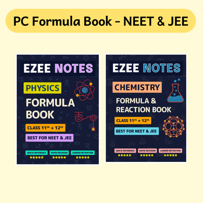 Physics + Chemistry Formula Book – For NEET and JEE