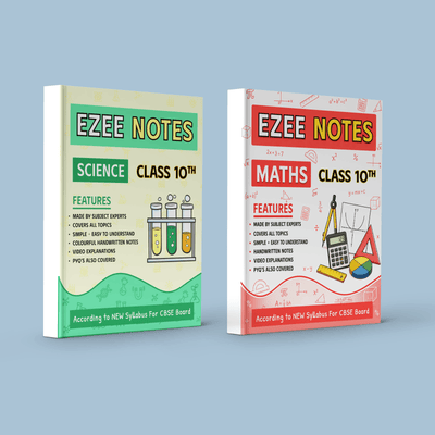 Ezee Notes Science and Maths Combo for Class 10