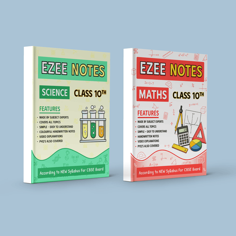 Ezee Notes Science and Maths Combo for Class 10