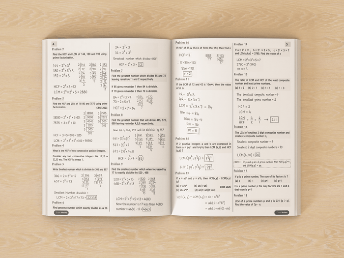 Ezee Notes Science and Maths Combo for Class 10
