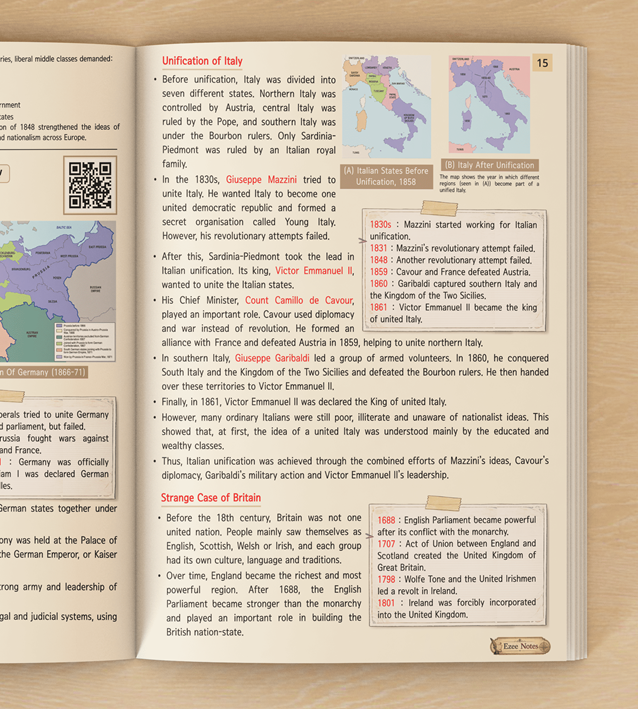 Science , Maths and Social Science Ezee Notes - Class 10 CBSE