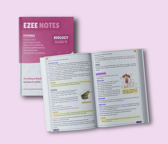 Physics + Biology Ezee Notes – Class 11