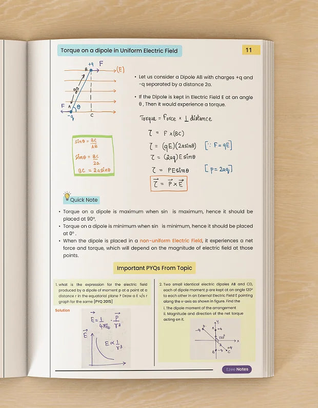 Physics + Biology Ezee Notes – Class 12