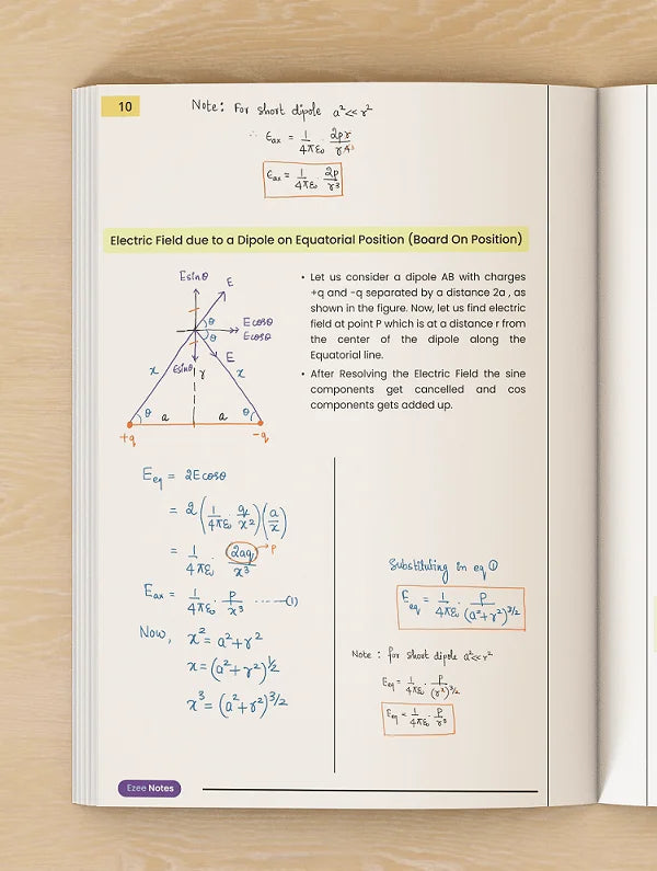 Physics Ezee Notes – Class 11 and 12